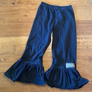 Matilda Jane black ruffle pants size 6
